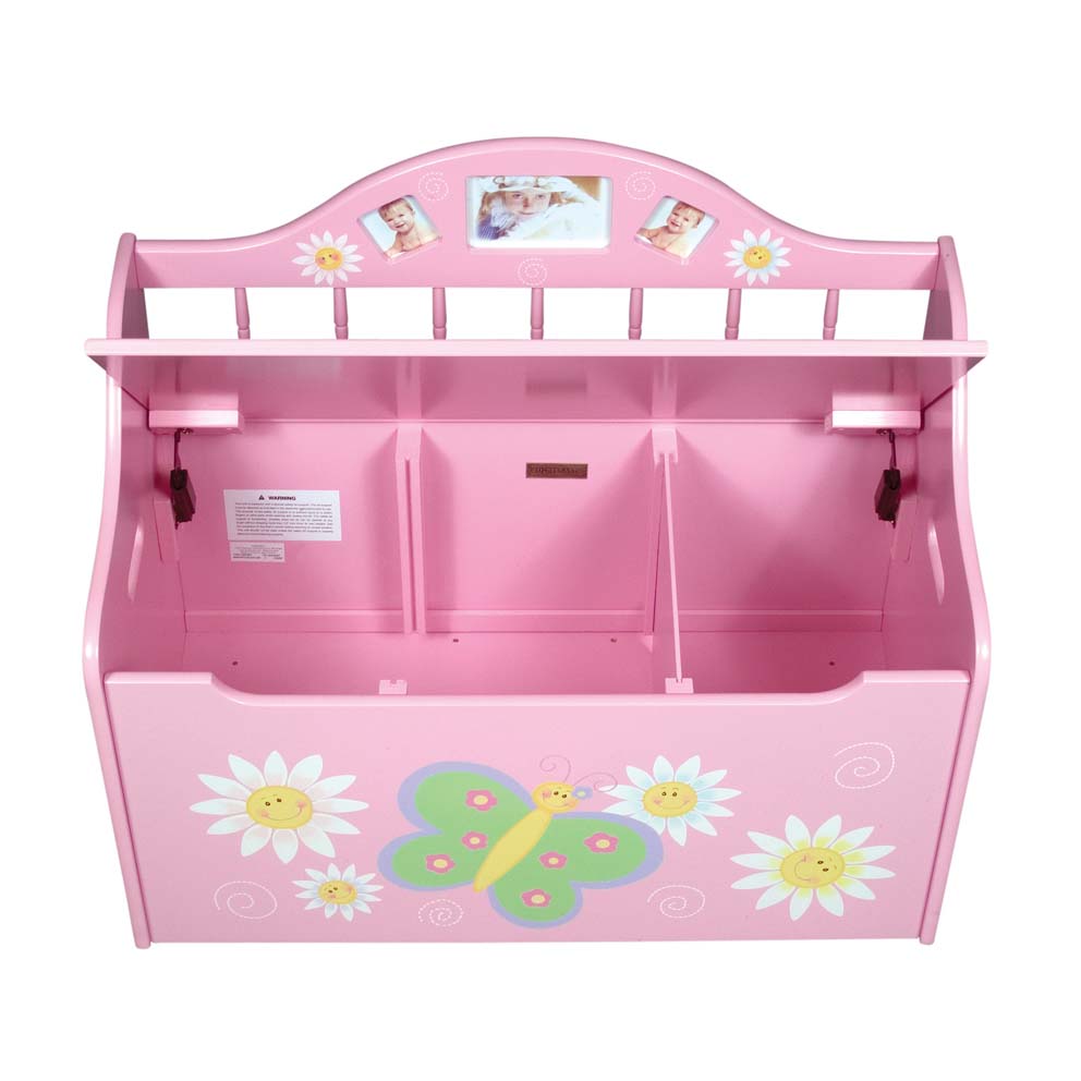 Guidecraft Butterfly Toy Box