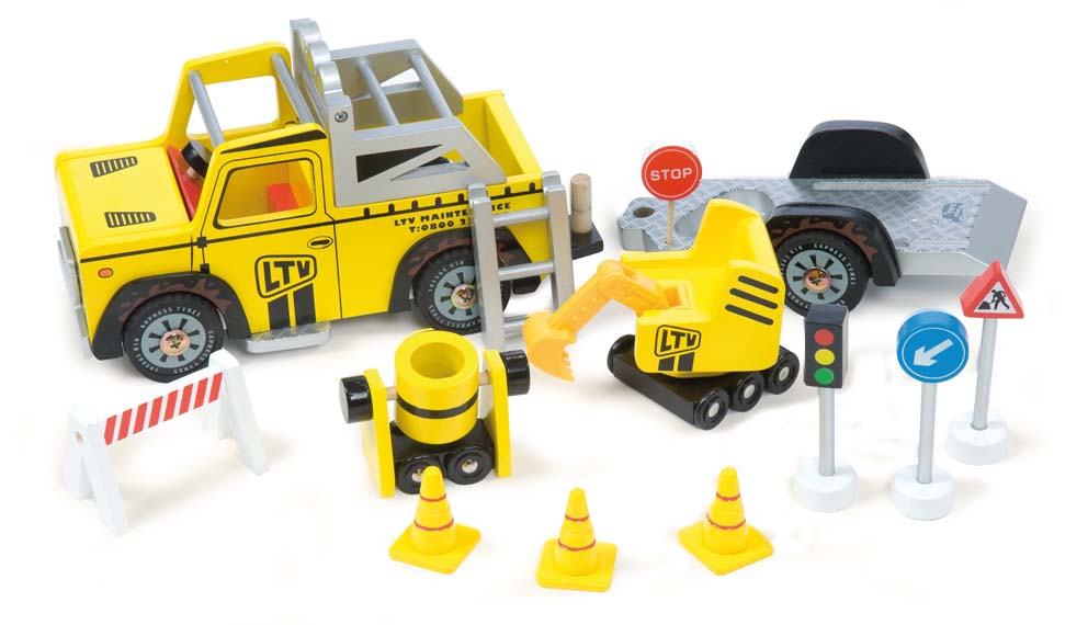 Le Toy Van Roadwork Set