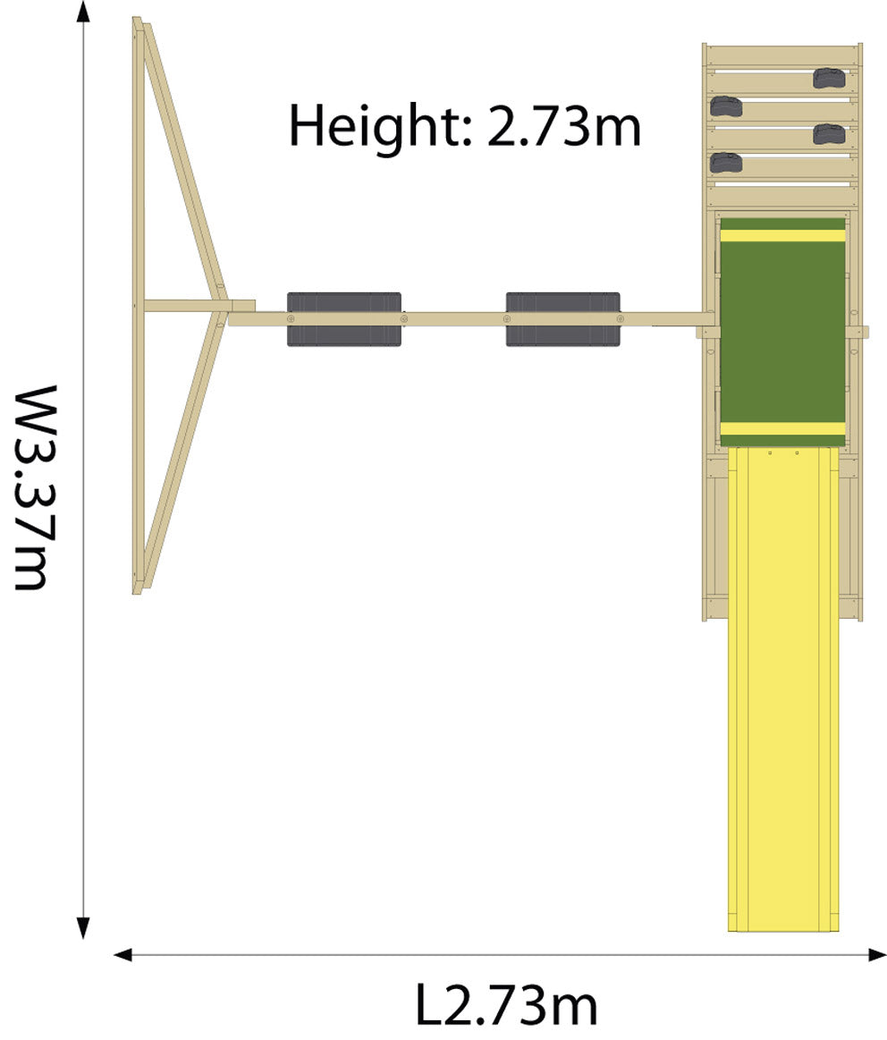 Siamang 2 Wooden Play Centre