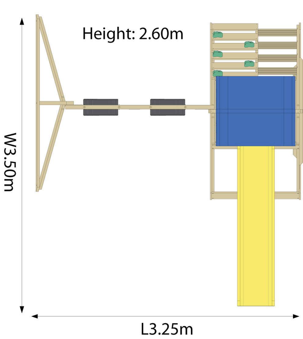 Plum Products Impala Wooden Play Centre