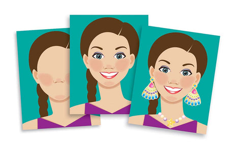 Melissa and Doug Make a Face Sticker Book