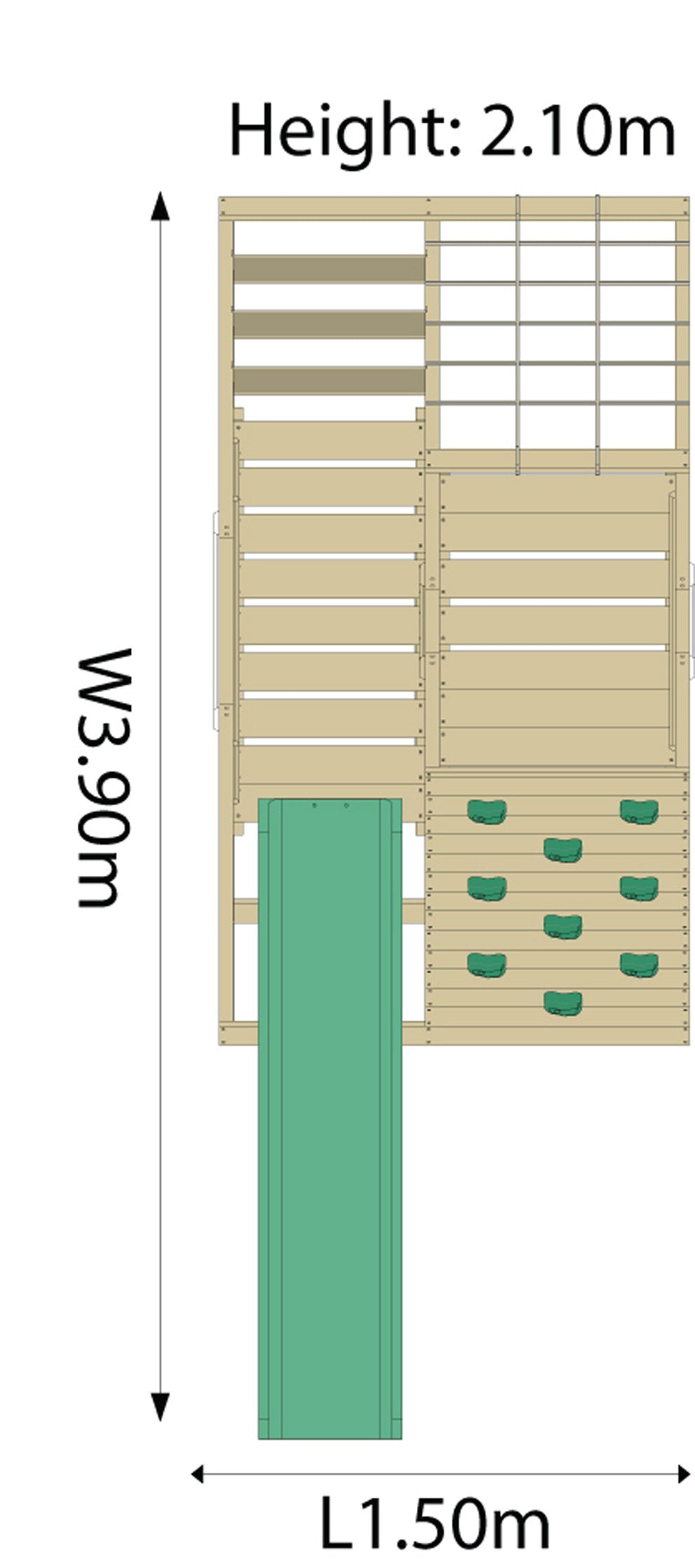 Plum Products Climbing Pyramid Play Centre