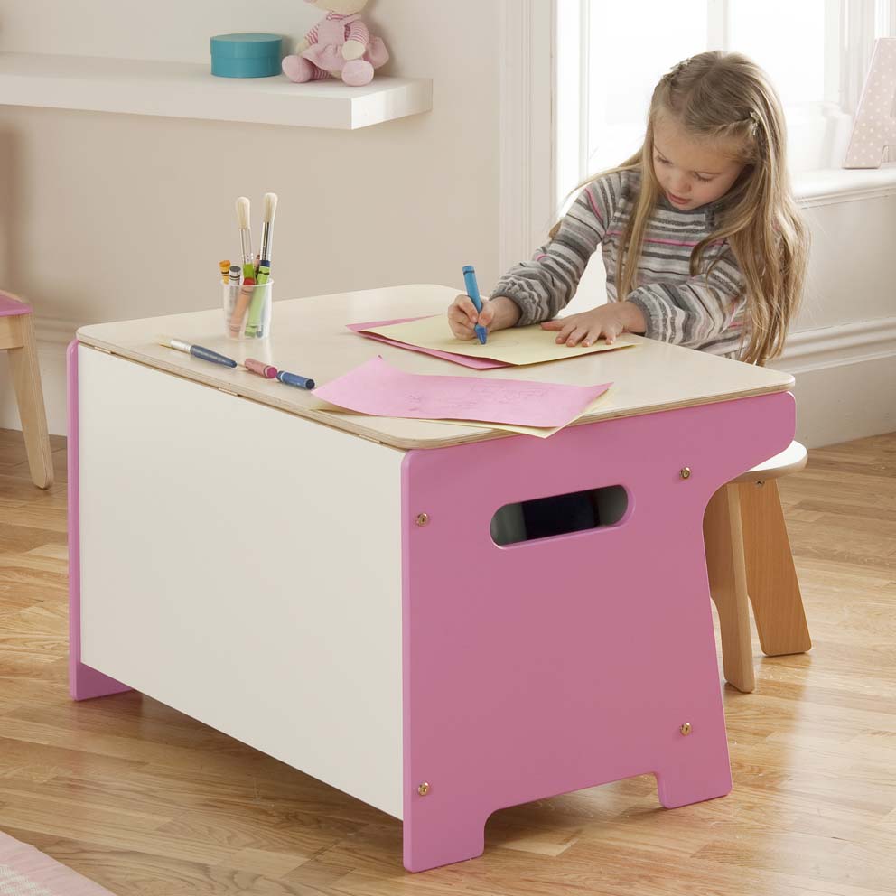 Millhouse Flower Toy Box and Desk