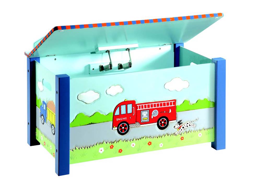 Guidecraft Transportation Toy Box