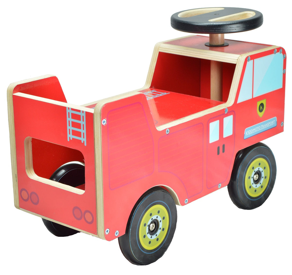 Ride on Wooden Fire Engine