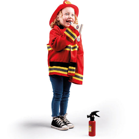 Firefighter Dress Up Costume (Without Helmet)