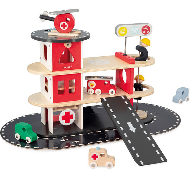 Janod Fire Station Set