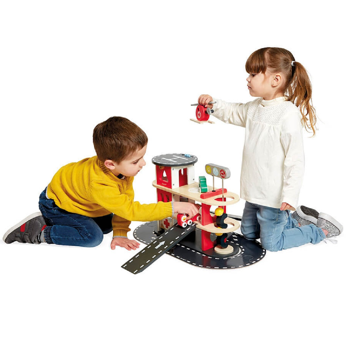 Janod Fire Station Set