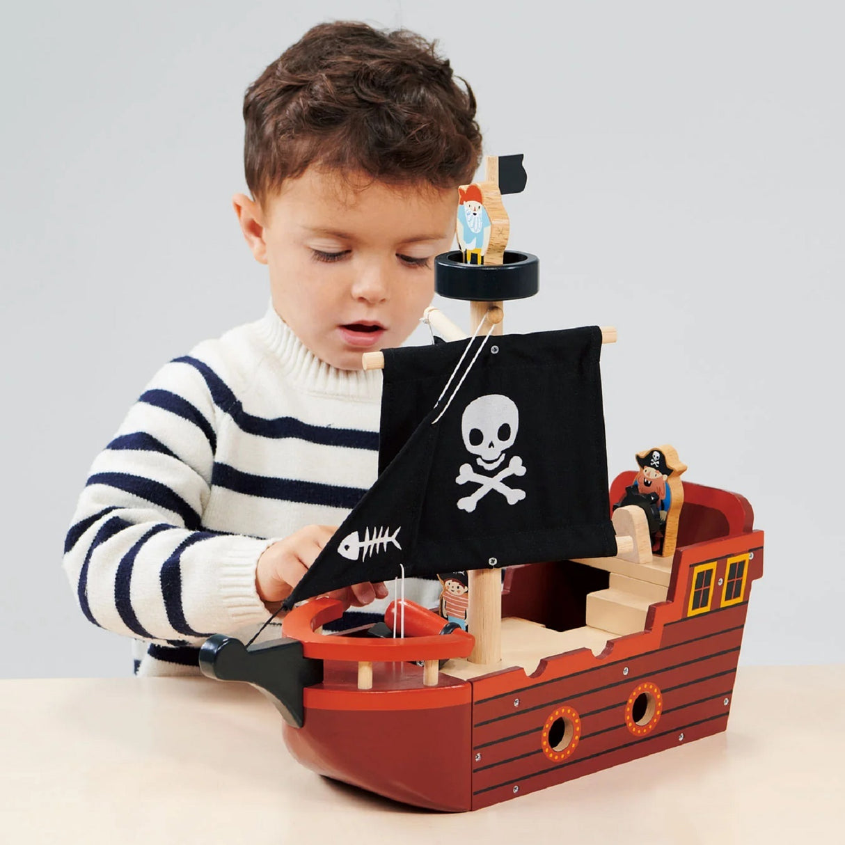 Mentari Fishbones Pirate Ship