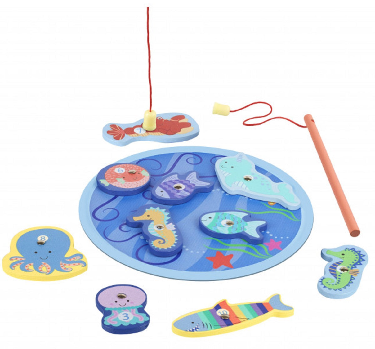 Magnetic Sealife Fishing Game