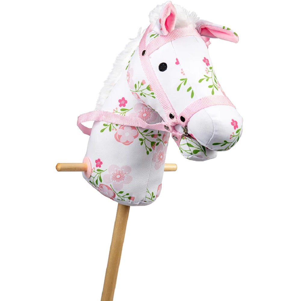 Pink Floral Hobby Horse
