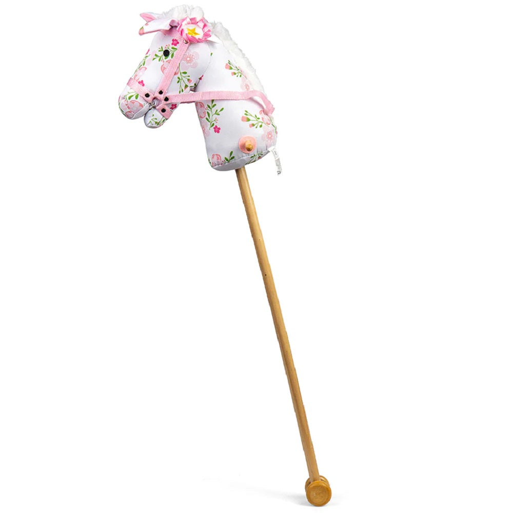 Pink Floral Hobby Horse
