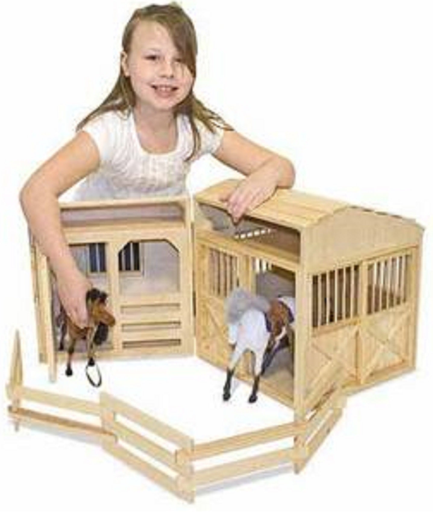 Melissa and Doug Large Folding Stable