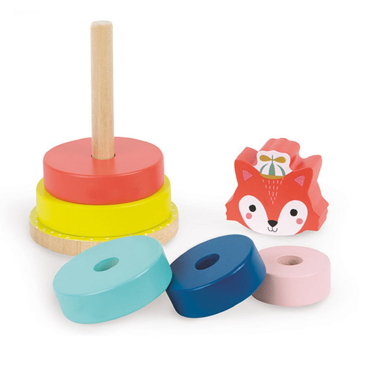 Baby Forest Fox Stacker 4