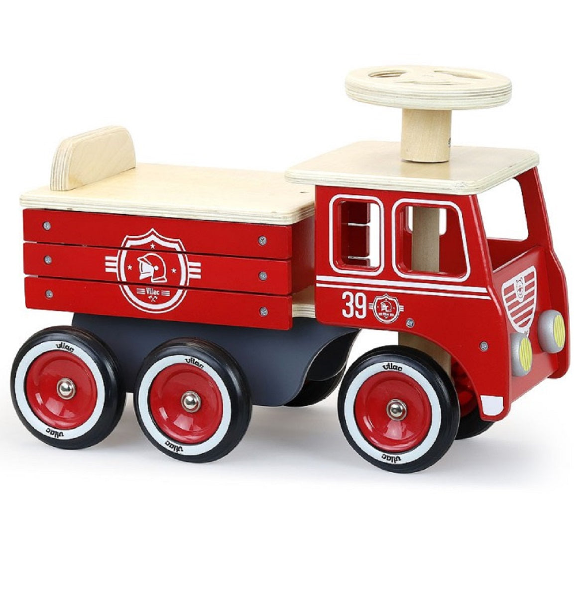 Ride on Wooden Fire Engine