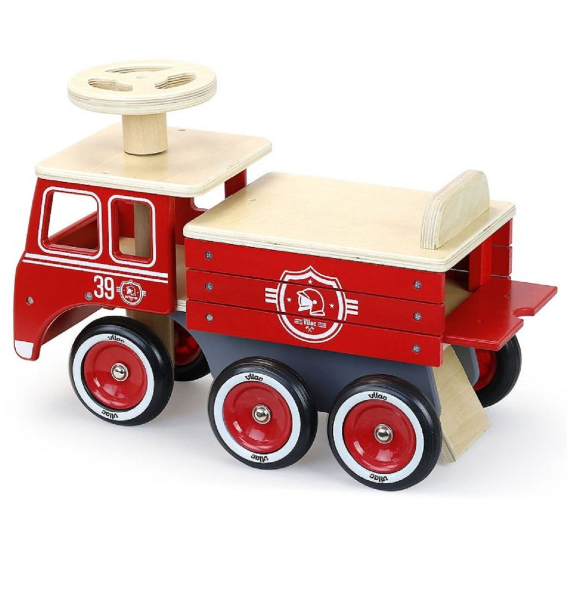 Ride on Wooden Fire Engine