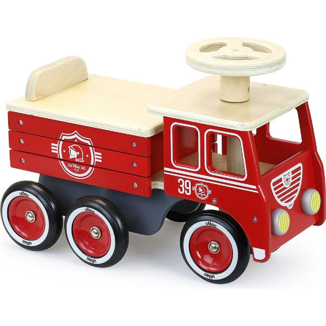 Ride on Wooden Fire Engine
