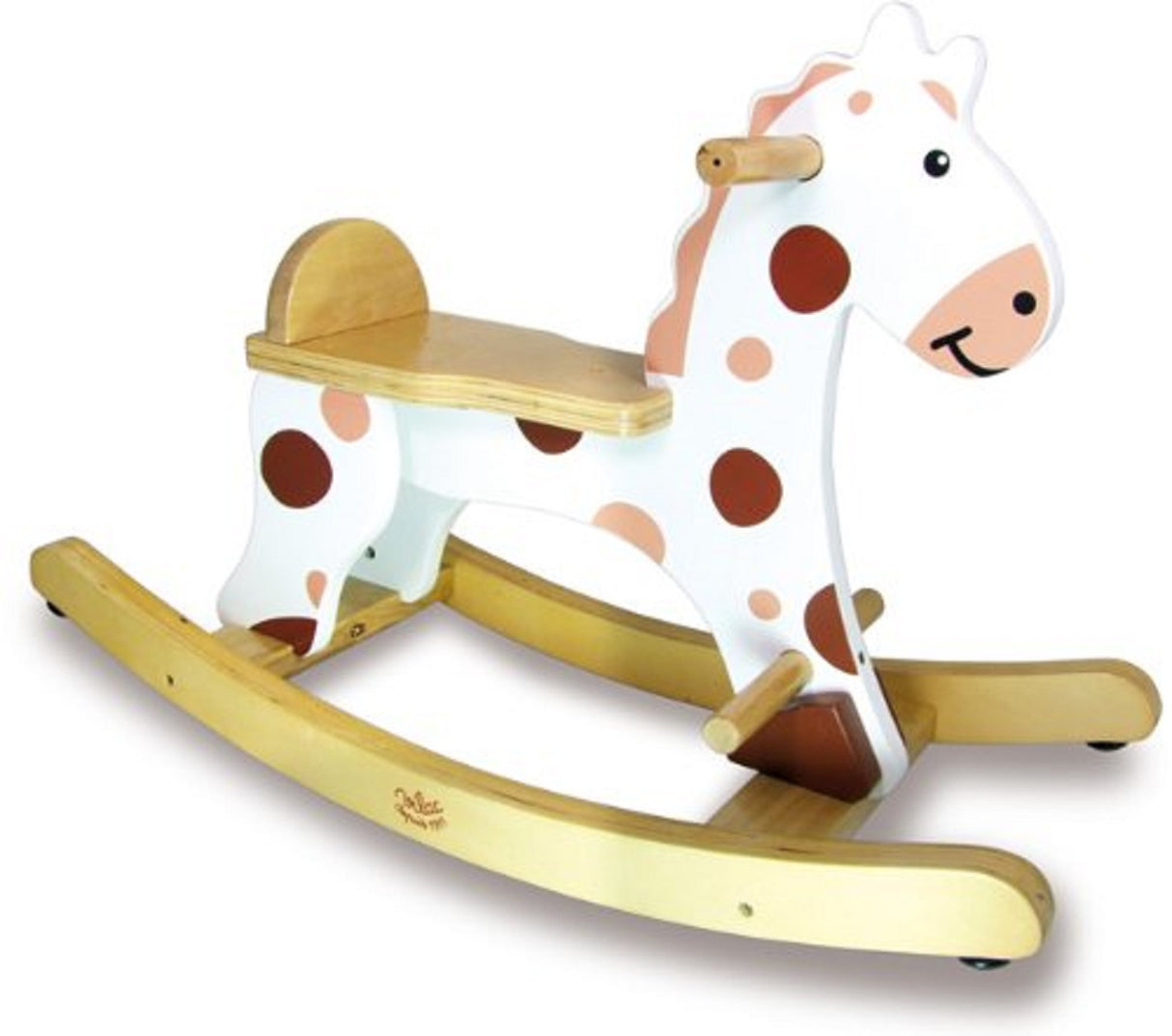 My First White Rocking Horse (with removable hoop)