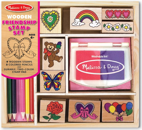 Friendship Wooden Stamp Set