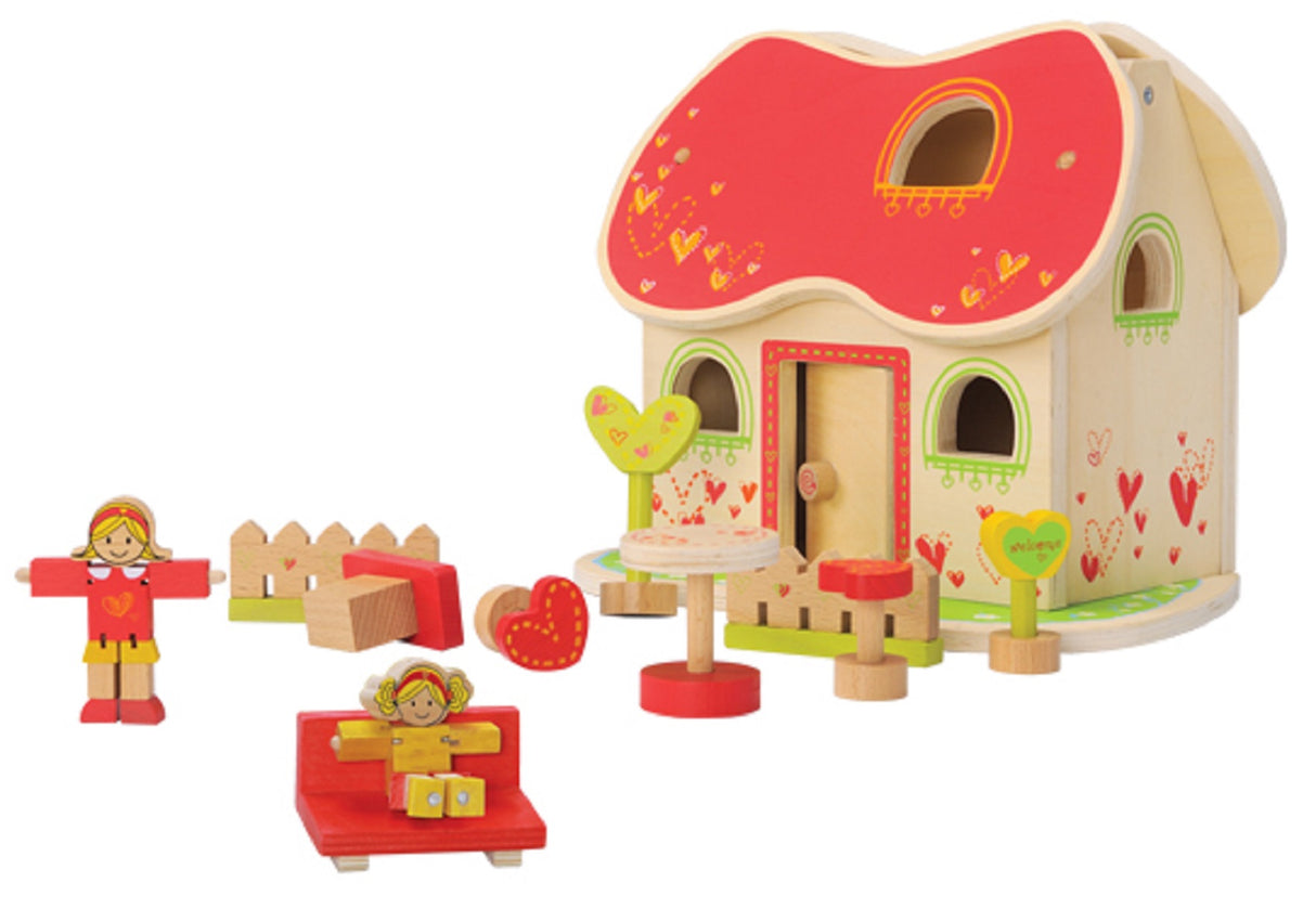 Fairy Tale Wooden Doll House