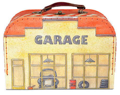 Garage Playset in a Suitcase
