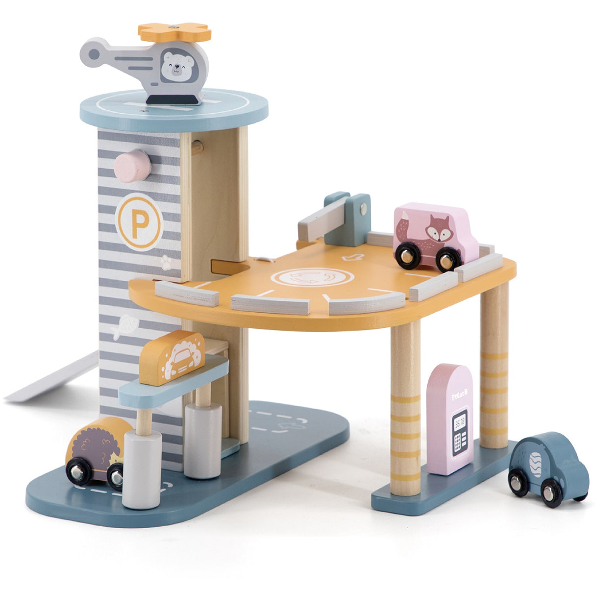 Wooden Parking Garage