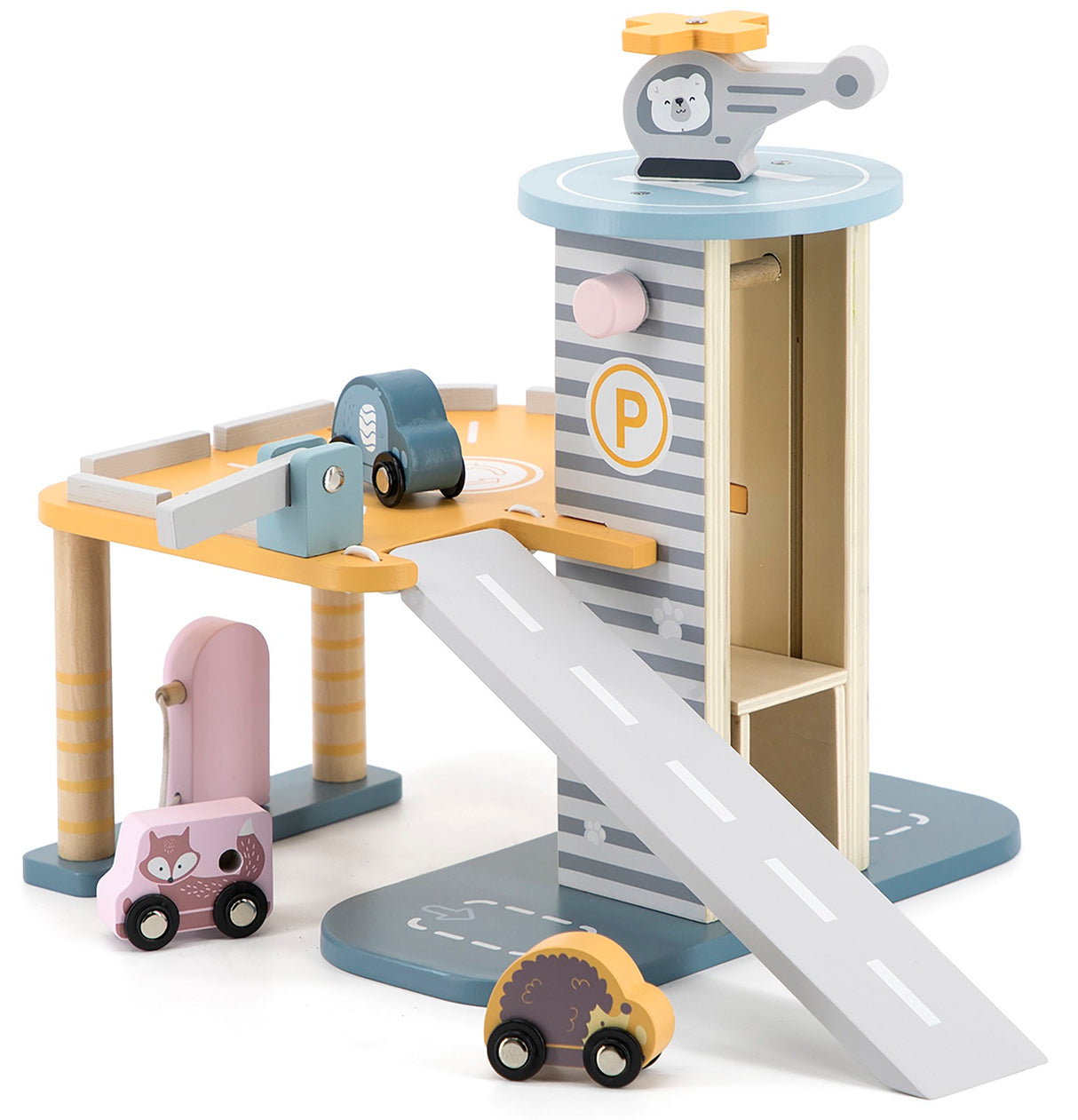 Wooden Parking Garage