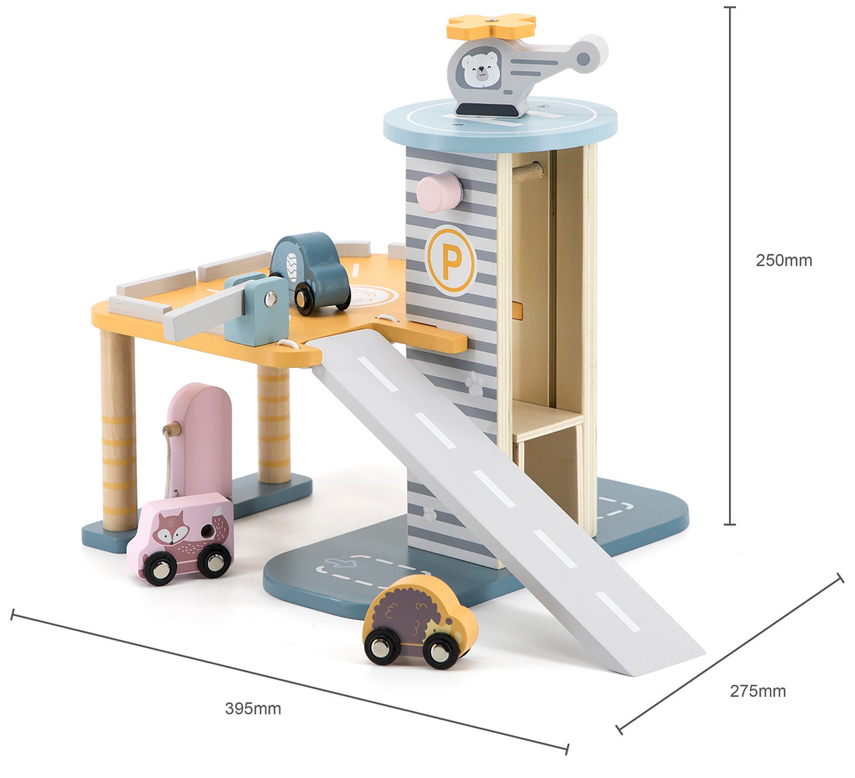 Wooden Parking Garage
