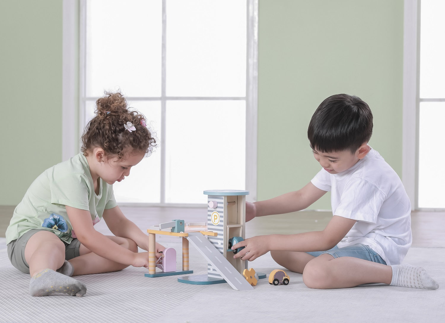 Wooden Parking Garage