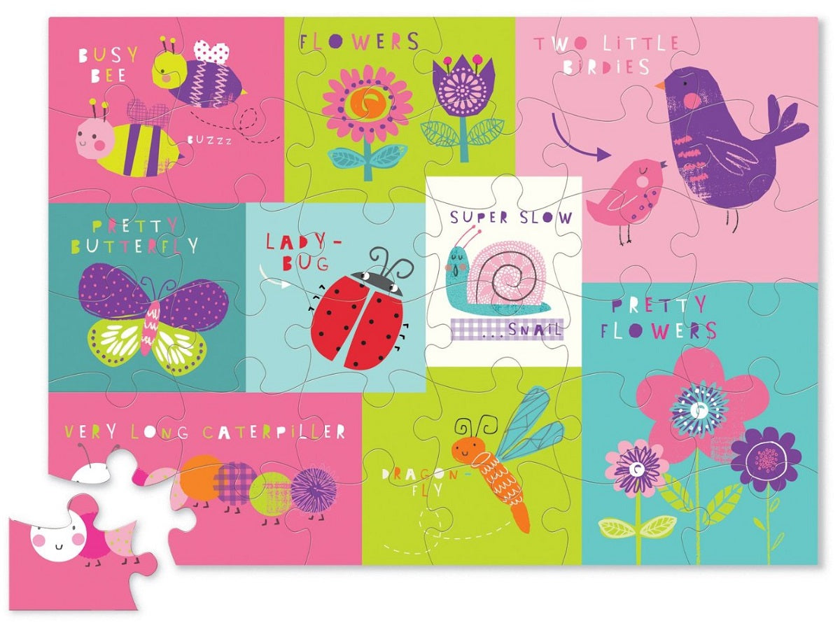 Giant Garden Shaped Box Floor Puzzle