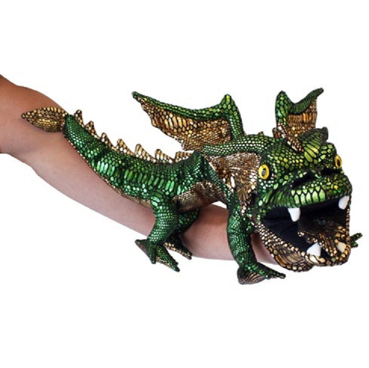 Green Dragon Puppet