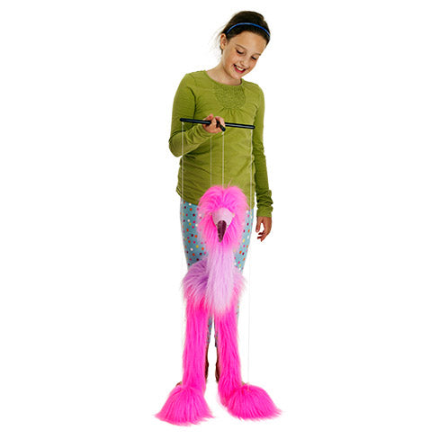 Giant Flamingo Marionette Puppet