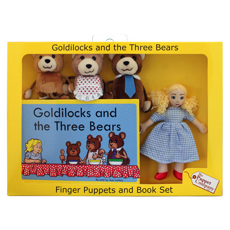 Goldilocks and the Three Bears Finger Puppet Story Set