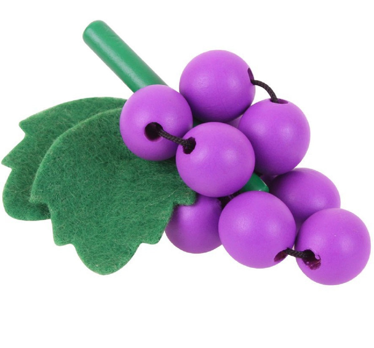 1 x Wooden Bunch of Grapes