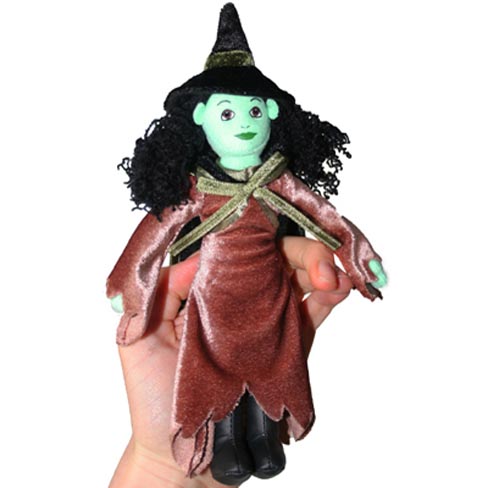 Finger Puppet - Green Witch