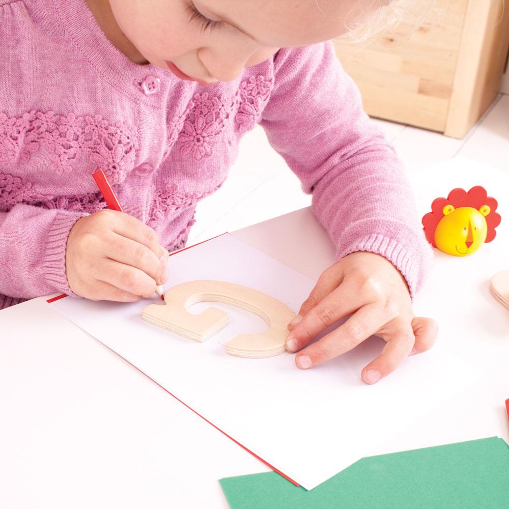 Lowercase ABC Drawing Templates