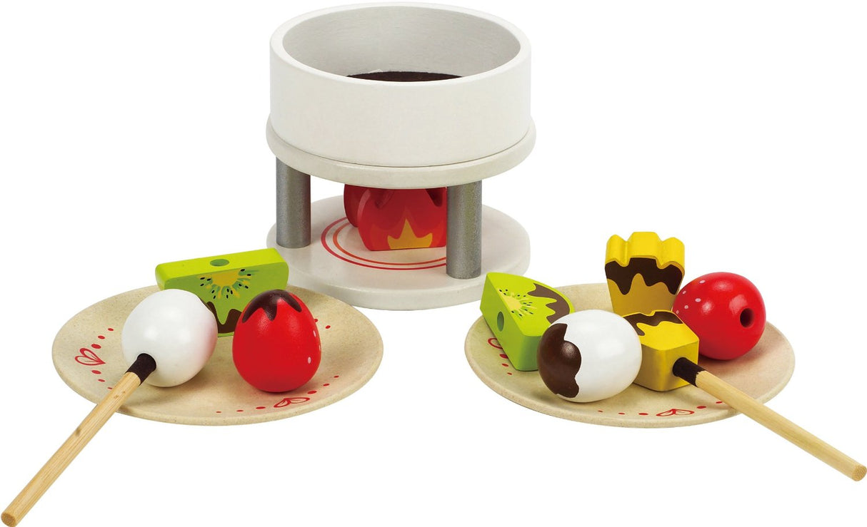 Hape Wooden Chocolate Fondue Set