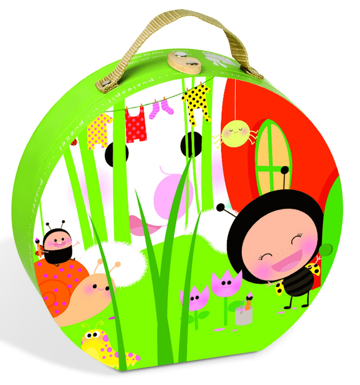 Janod Hat Boxed Garden & Insects Puzzle