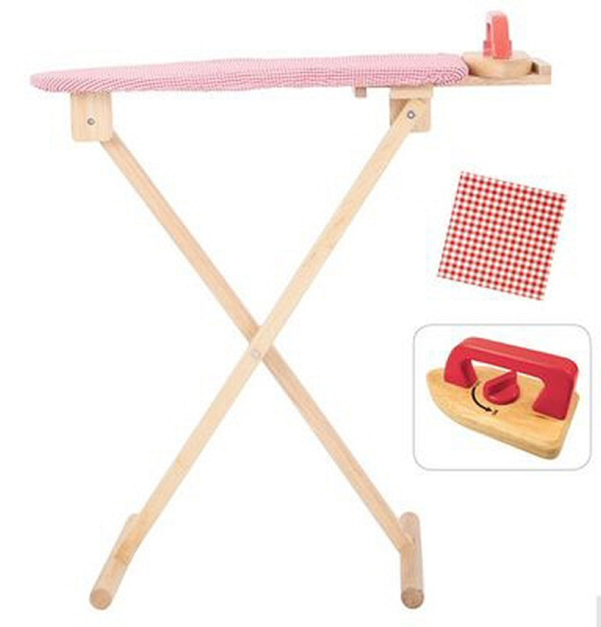 BigJigs Ironing Set - Red