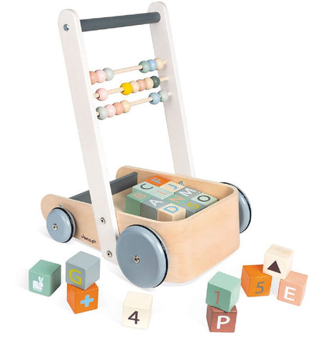 Sweet Cocoon Walker with ABC Blocks