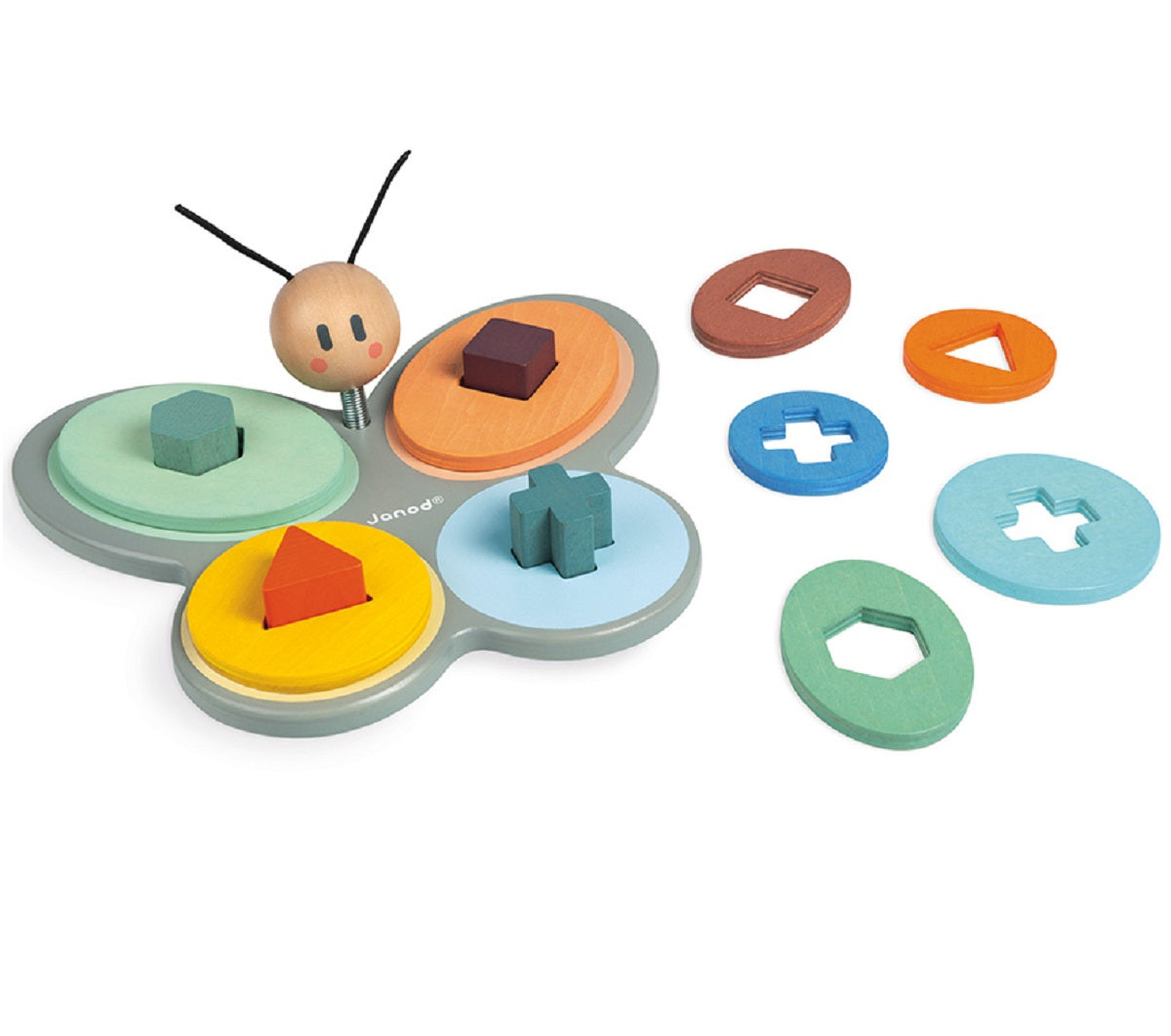 Sweet Cocoon Butterfly Shape Sorter
