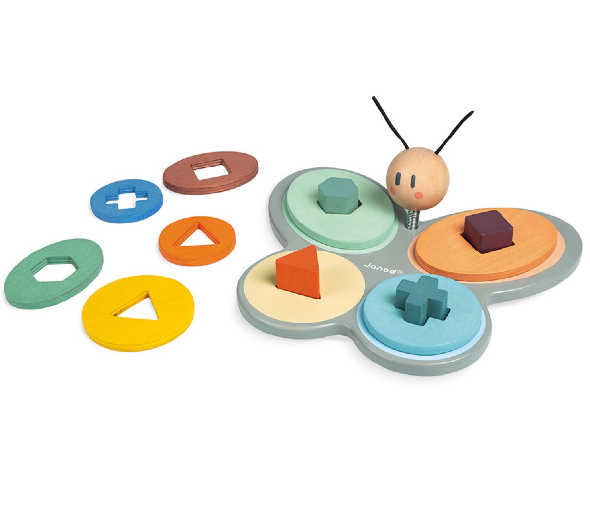 Sweet Cocoon Butterfly Shape Sorter