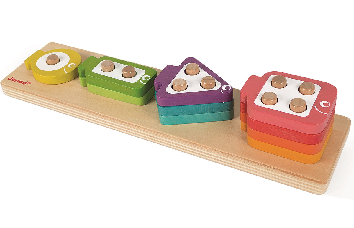 I Wood Fish Stacking Game