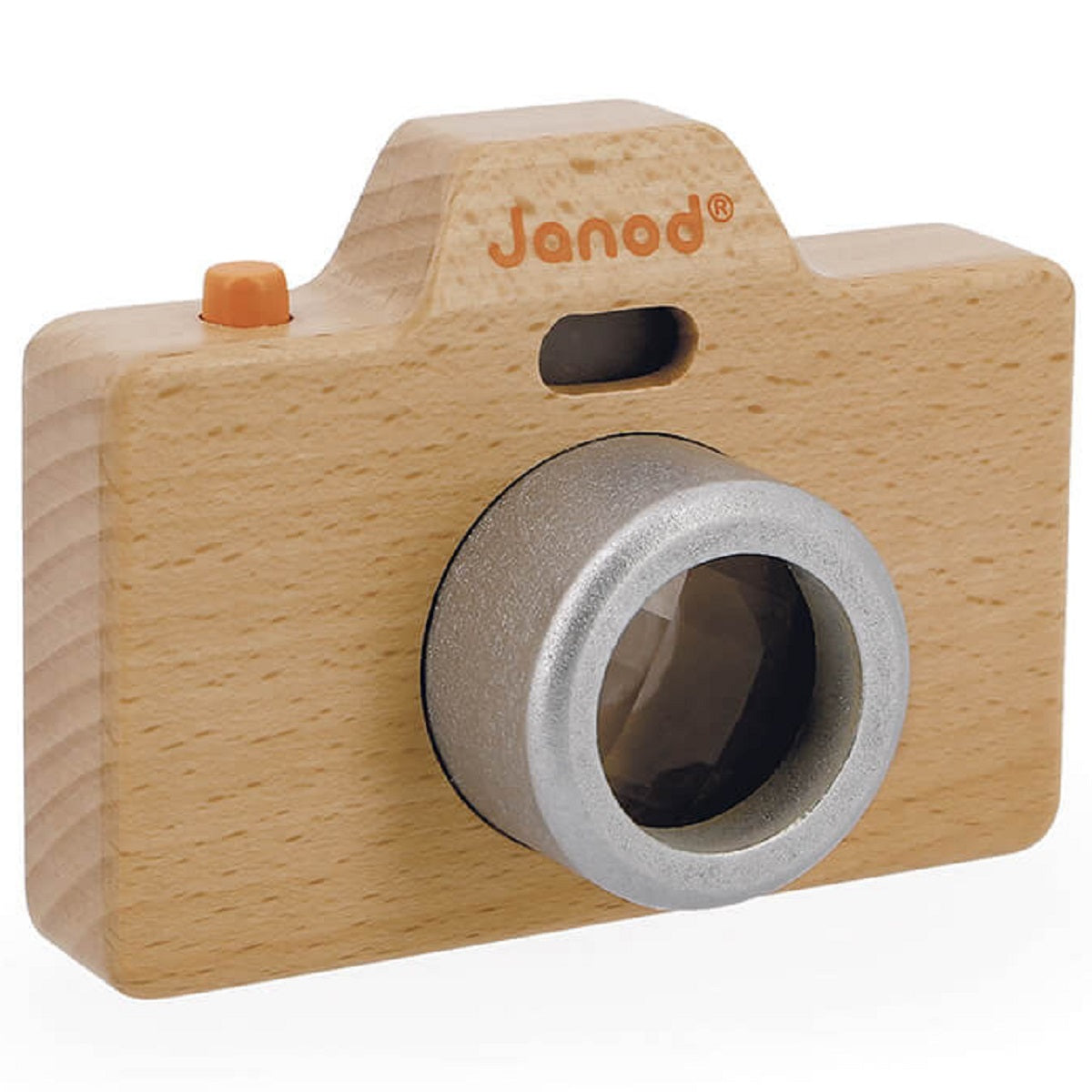Wooden Camera with Sounds - Blue