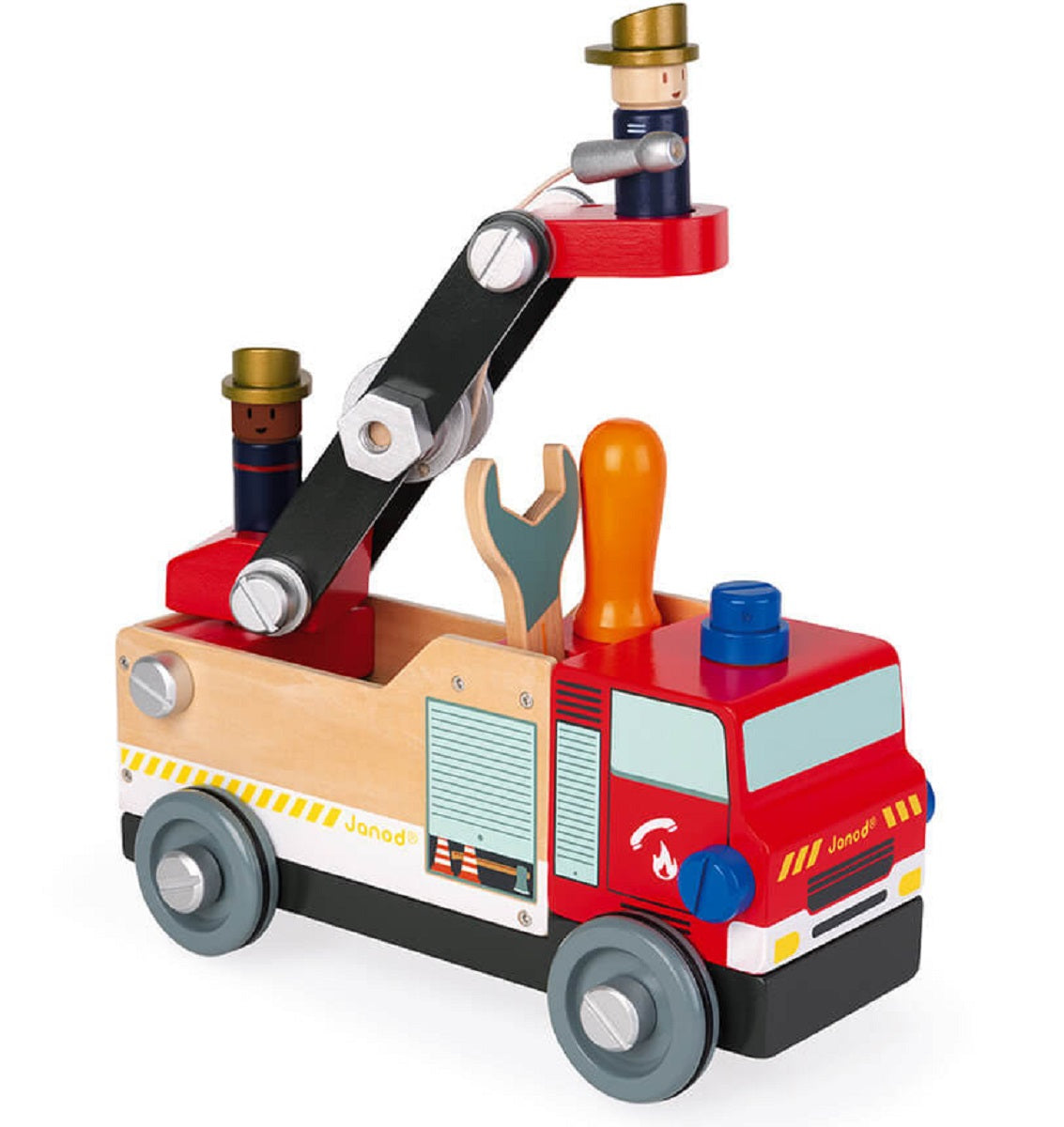 DIY Wooden Fire Engine
