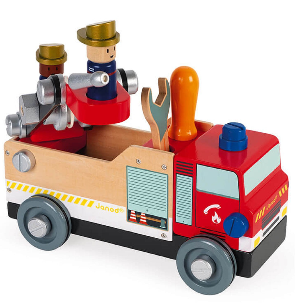 DIY Wooden Fire Engine