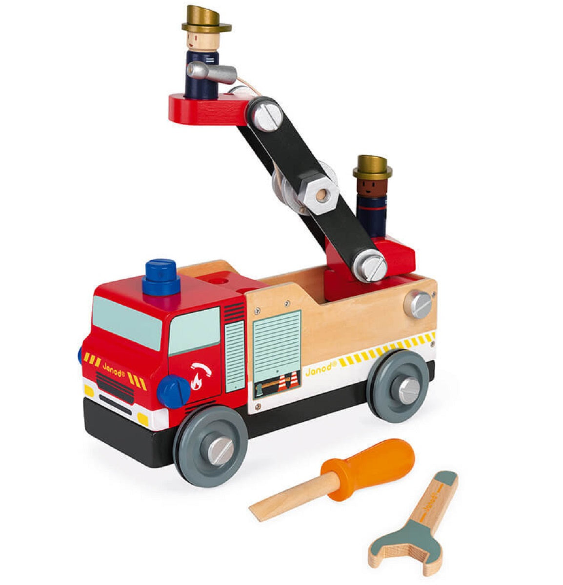 DIY Wooden Fire Engine