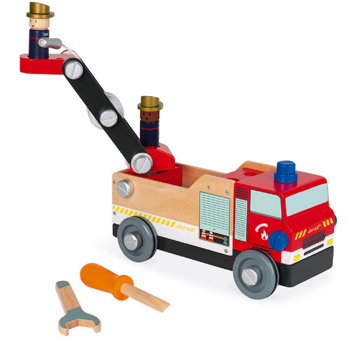 DIY Wooden Fire Engine