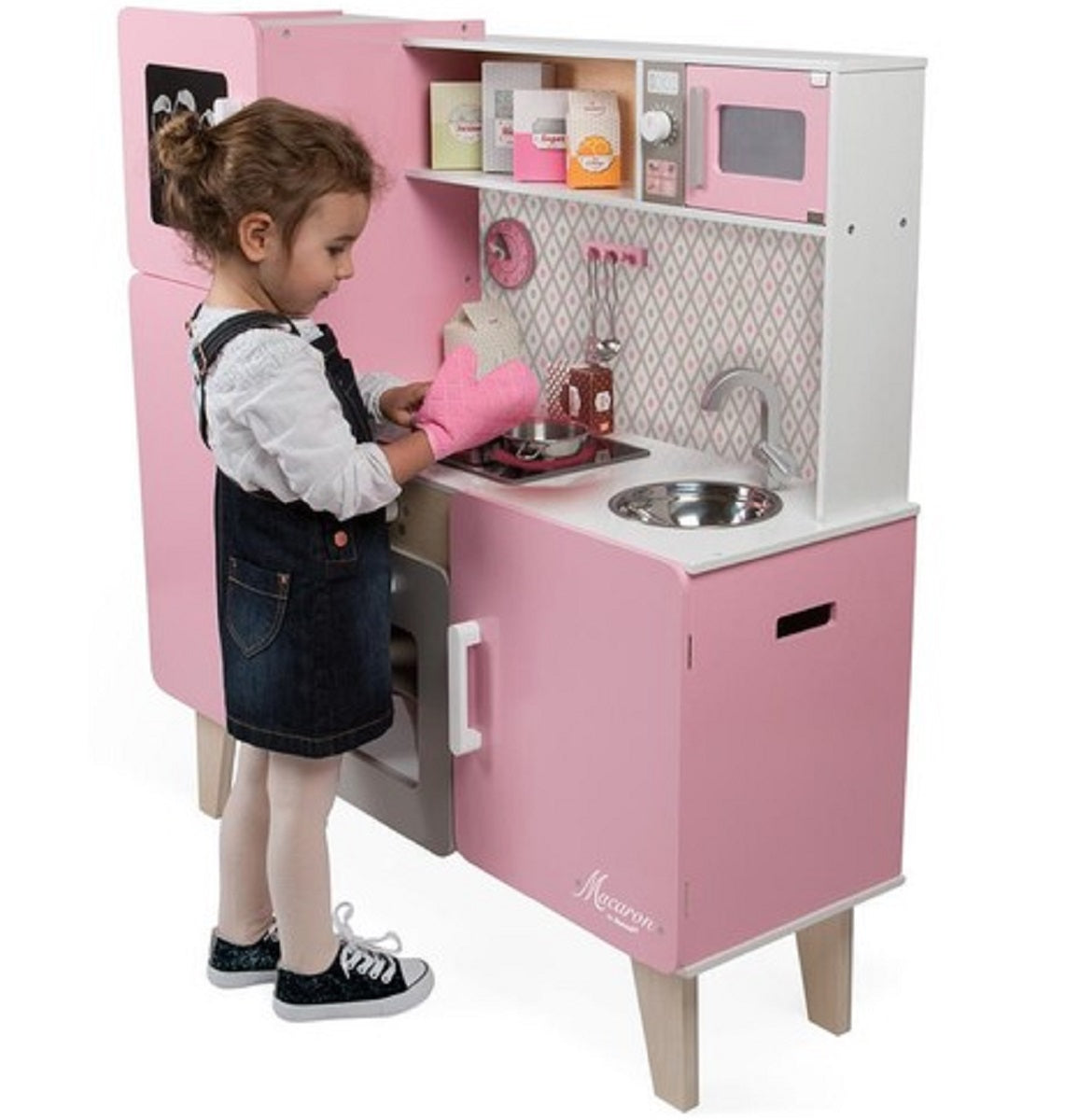 Large Macaron Kitchen Set