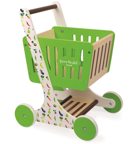 Janod Wooden Market Shopping Trolley